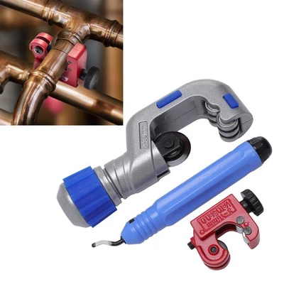 Tubing Cutter Set Precise Cutting Metal 3/16in To 2in Tube Cutter For Most Hydr☚ - Image 1 of 4