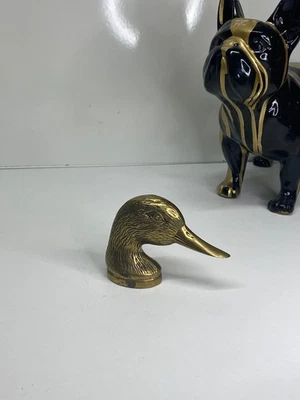 Ancien décapsuleur tete de canard en laiton en bonne etat vintage - Photo 1/4