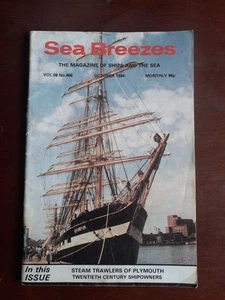 Sea Breezes Magazine - Vol. 58 Issue 466 - October 1984, Boats, Cruise, Ferries - Picture 1 of 6