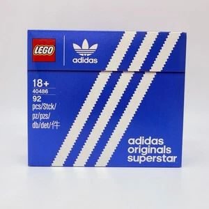 LEGO 40486 adidas Originals Superstar IDEA DE REGALO NUEVO & EMBALAJE ORIGINAL - Imagen 1 de 7
