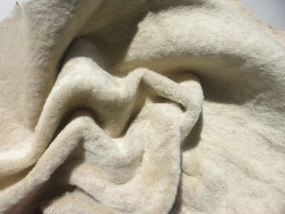 sheepskin leather Karakul SuperThin hide Beige silky short hair Rust smooth back - Image 1 of 4