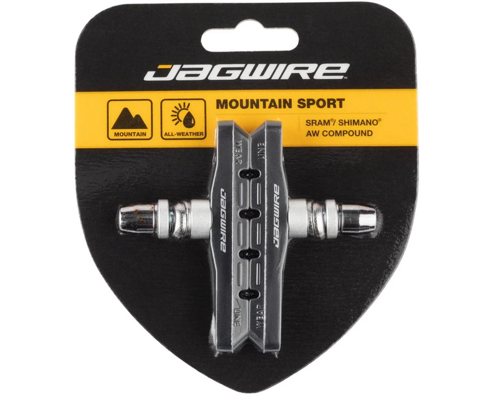 Jagwire Mountain Sport V-Brake Pads (Black) - Image 1 of 1
