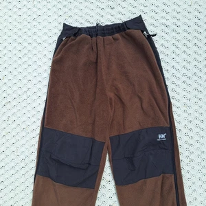 Vintage Helly Hansen Herren Fleece mit Nylon Knie Wandern Outdoor Hose Braun - Medium - Bild 1 von 7