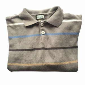 The Childrens Place Polopullover grau gestreift S 5 Baumwollmischung Langarm - Bild 1 von 6
