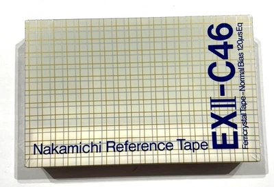 NAKAMICHI EXII 46  audio cassette blank tape sealed Made in Japan Type I - Image 1 of 2
