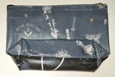 Devil May Cry 5 Vergil Pouch CAPCOM Store Exclusive Cosmetic Bag Limited - Imagen 1 de 2