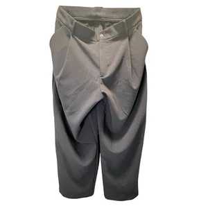 Zara Man Gray Pleated Dress Pants Trousers Career Casual 32X30 - Picture 1 of 10