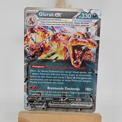 Pokemon Karte: Glurak EX 054/091 Paldeas Schicksale Near Mint Deutsch - Bild 1 von 4