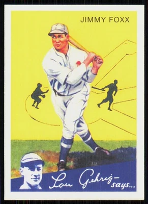 2011 Topps CMG Reprints Jimmie Foxx #CMGR-15 - Image 1 of 2
