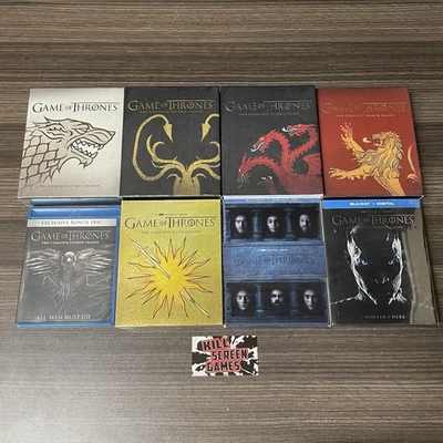 Игра престолов - сезоны 1-7 (Blu-Ray) бокс-сет комплект лот - Изображение 1 из 4