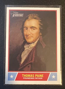2025 Topps Heritage #NS-87 Notable Americans Thomas Paine Founding Father - Picture 1 of 2