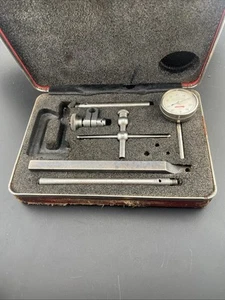 Vintage Starrett 196 Universal Back Plunger Dial Indicator Set Incomplete - Picture 1 of 9