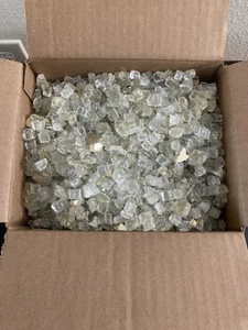 Gold Reflective Fire Pit Glass 25 lb Bag Medium 1/4" - 1/2” Glass Size - Picture 1 of 5