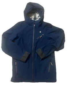 Shred Dog erhöhte Ski-/Schneejacke Mantel Größe Jugend 16 dunkelblau - Bild 1 von 12