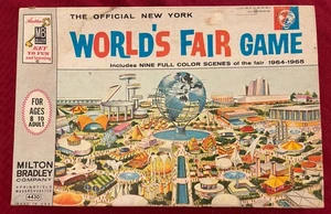 Vintage Milton Bradley 4430 NY World's Fair Game 1964-65 gebraucht Made in USA - Bild 1 von 24