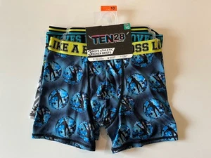 ZEHN 28 Jungen Sport Boxershorts 3er Pack Größe 10 - Bild 1 von 2