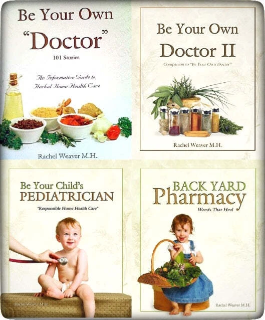 4 BOOK SET - Be Your Own Doctor 1/2, Pediatrician & Pharmacy by Rachel Weaver MH - Image 1 of 4