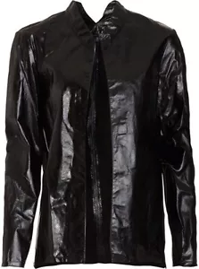 Giacca in pelle Theyskens' Theory Nabi taglia Petite P XS 0 - prezzo al dettaglio: $1,295 - Foto 1 di 9