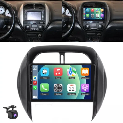 4+64G Apple Carplay For Toyota RAV4 2003-2005 Android 13 Car Stereo Radio GPS BT - Изображение 1 из 4