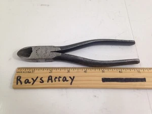 VINTAGE Side Cutters US Camron metal Handles 7" - Picture 1 of 8