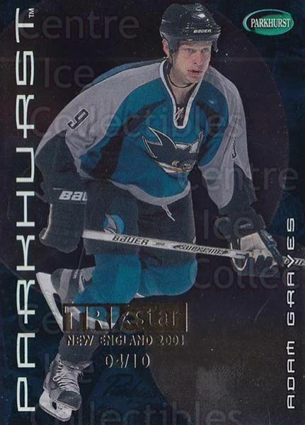 2001-02 Parkhurst Tri-Star Redemption #250 Adam Graves - Image 1 of 1