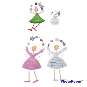 Auswahl Sandra Magsamen Wandbild Plakette Ornament Weihnachten Schneemann Muttertag - Bild 1 von 16