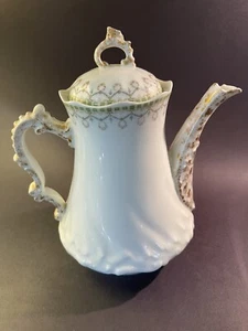 limoges France antique porcelain teapot no chips - Picture 1 of 10