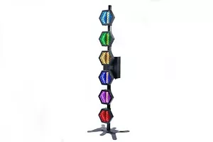 6x60W rgb LED Pixel retro flashing light with stand dmx beam stage lighting bar - Picture 1 of 4