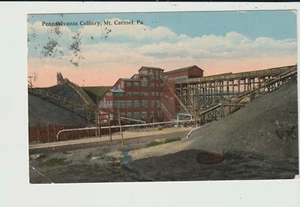 POSTAL PENNSYLVAINA COLLIERY CARMEL PENNSYLVANIA - Imagen 1 de 2