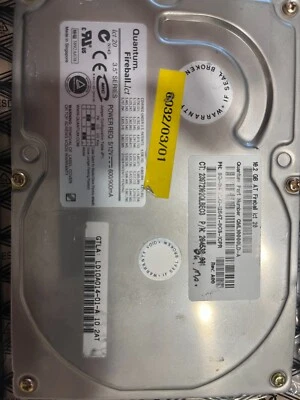 Quantum Fireball LCT 10.2gb PHANTOM Hard Disk Drive 3.5 IDE PATA EIDE HDD - Immagine 1 di 4