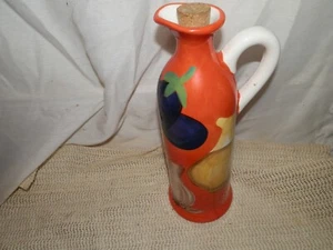 Mesa toscana, China, cerámica, naranja, botella cruda - Imagen 1 de 7