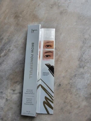 IT Cosmetics Brow PowerFULL Universal TAUPE Eyebrow Pencil Full Size .35g NIB - Image 1 of 2