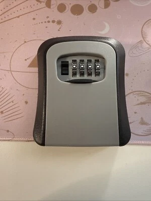 Outdoor Key Lock Box with Combination - Portable & Secure BRAND NEW - Image 1 of 4