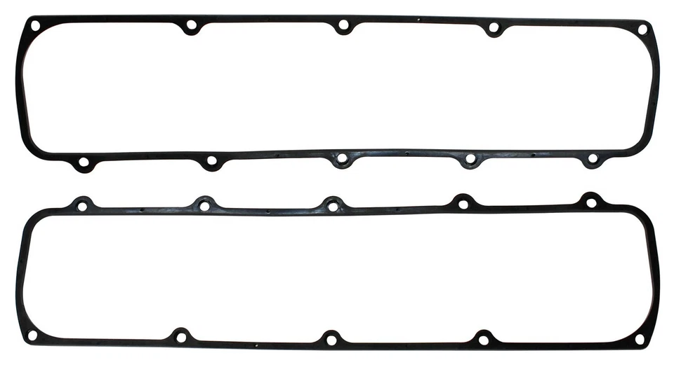 Oldsmobile 330-455 Valve Cover Gaskets - Black Rubber With Steel Inner Core - Image 1 of 1