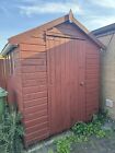 wooden garden shed used 6x8