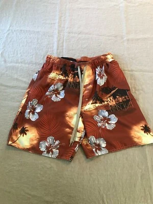 croft and barrow orange hawaiian swim shorts - Image 1 of 2