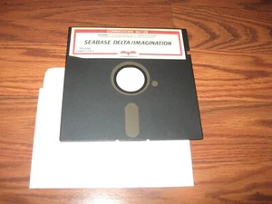 Seabase Delta/ Imagination Commodore 64 C64 Game on 5.25" disk - Tested - Photo 1/1