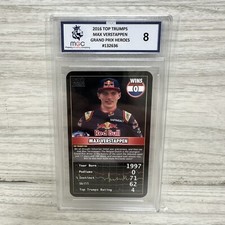 Max Verstappen True Rookie Card - 2016 Top Trumps Grand Prix Heroes RC - MGC 8