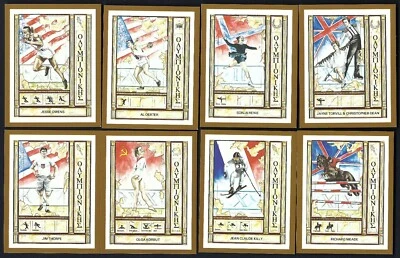 VICTORIA GALLERY - OLYMPIC GREATS - FULL SET OF 25 CARDS - Image 1 of 4