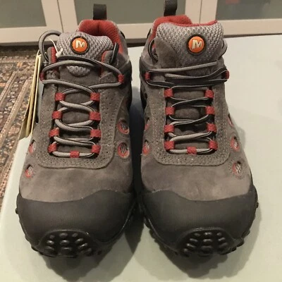 Nuevo con etiquetas Zapato de Senderismo Merrell Para Hombres Camaleón Envoltura Gore-tex XCR Talla Gris/Rojo 8US Foto 1 de 3