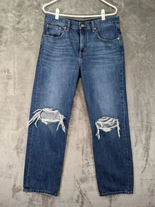 Levis Jeans Damen W30 Blau Denim Straight Relaxed Fit - Bild 1 von 14