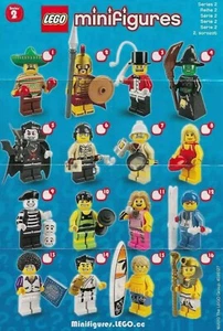LEGO 8684 Minifigures Series 2 – Complete Set of 16 | NEW & SEALED - Picture 1 of 1