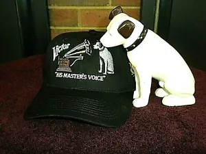 RCA Victor Nipper "HIS MASTERS VOICE" Sombrero Bordado Calidad NUEVO Garantizado - Imagen 1 de 7
