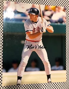 Matt Nokes Signed Vintage Color 8x10 Autograph Photo Detroit Tigers - Picture 1 of 2