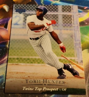 1994 Upper Deck Top Prospect TORII HUNTER Minnesota Twins #128 - Image 1 of 2