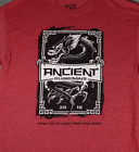 Gildan T-Shirt Youth Medium Red Graphic Short Sleeve Dragon SLT Graphic Outdoor