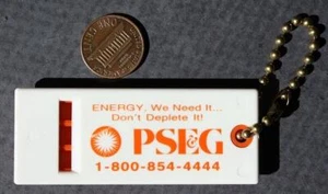 1970s Newark New Jersey PSEG Public Service Energy Group whistle keychain COOL-- - Picture 1 of 1