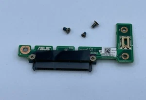 Asus N71JQ 17.3" HDD Hard Drive Connector Board W/ Screws 69N0G5C10B01 E2-X3-f23 - Picture 1 of 3