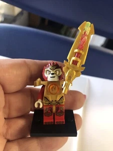 LEGO Legends of Chima Lagravis Lion Tribe Minifigure 70142 Red Fire Chi Genuine - Picture 1 of 2