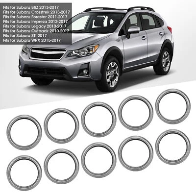 10pcs Oil Drain Plug Crush Gaskets 20mm ID 803916010 Parts - Image 1 of 4